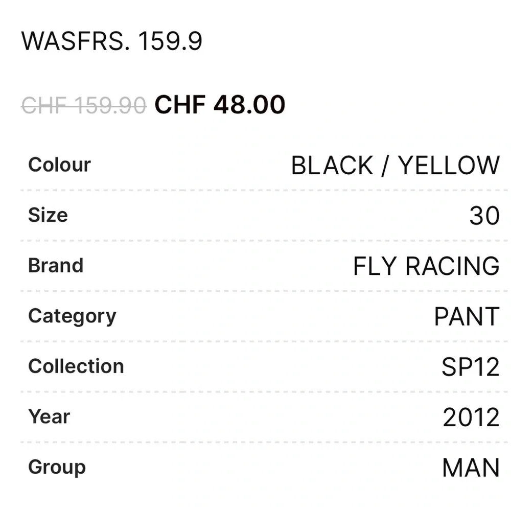 FLY RACING KINETIC MENS PANTS 34
Made in 2012 -*rare find* - Picture 5 of 5